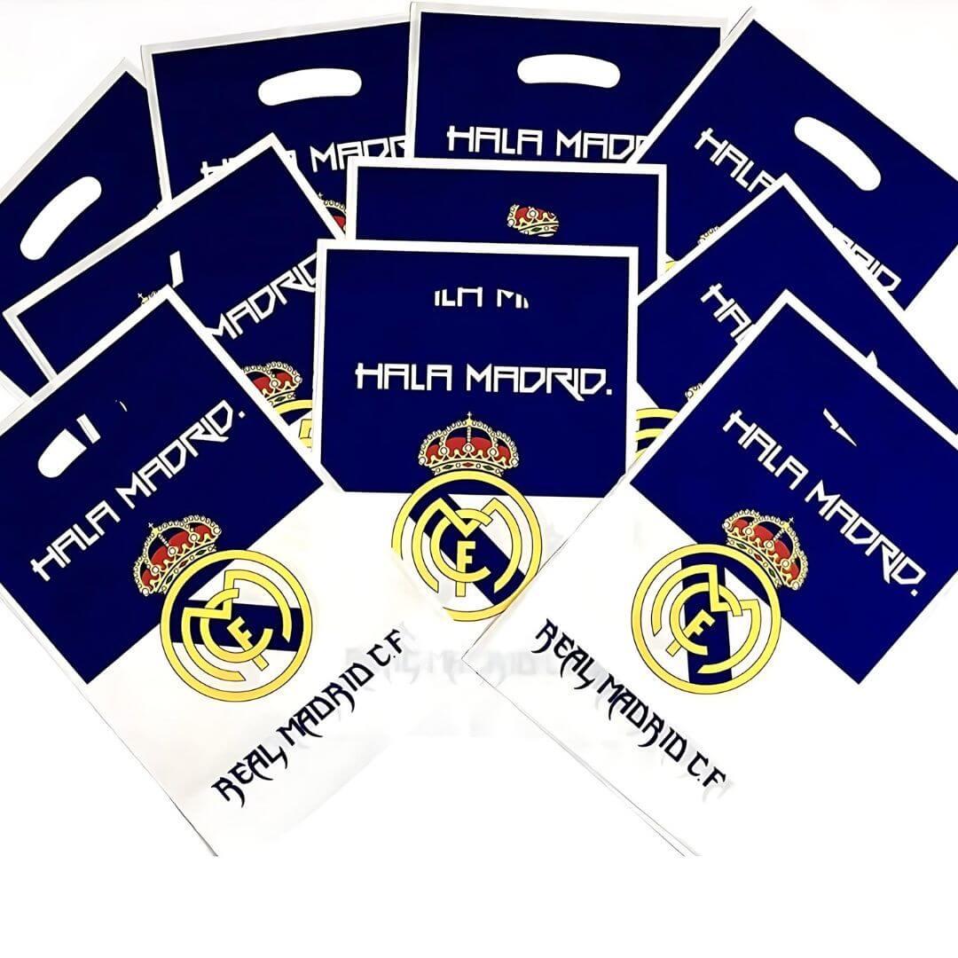 Real Madrid Soccer Birthday Party Decoration Set