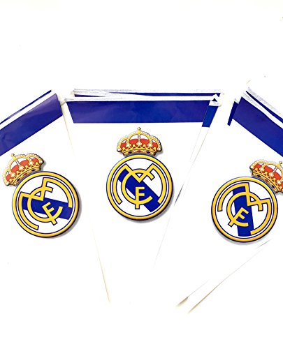 Real Madrid Soccer Birthday Party Decoration Set