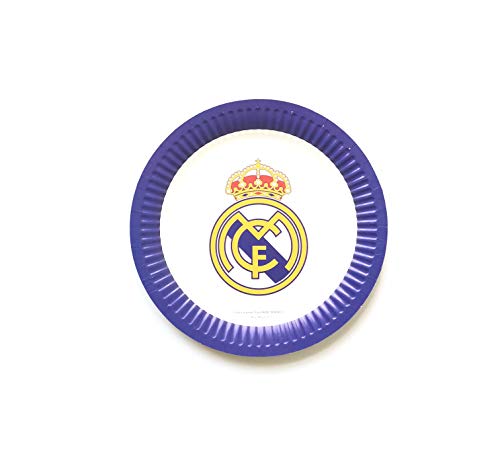 Real Madrid Soccer Birthday Party Decoration Set