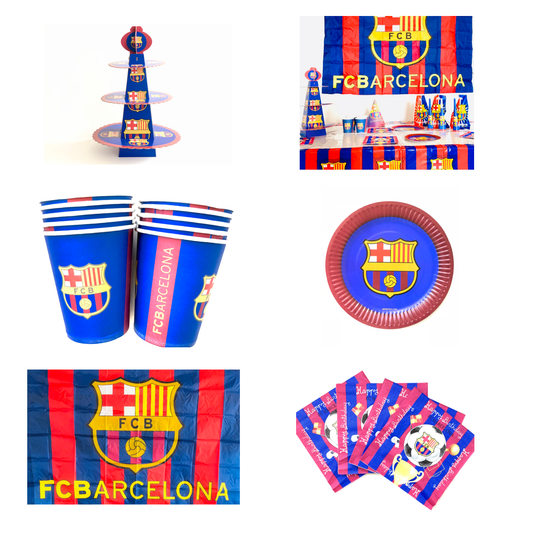 Barcelona Theme Birthday Party Decorations Set