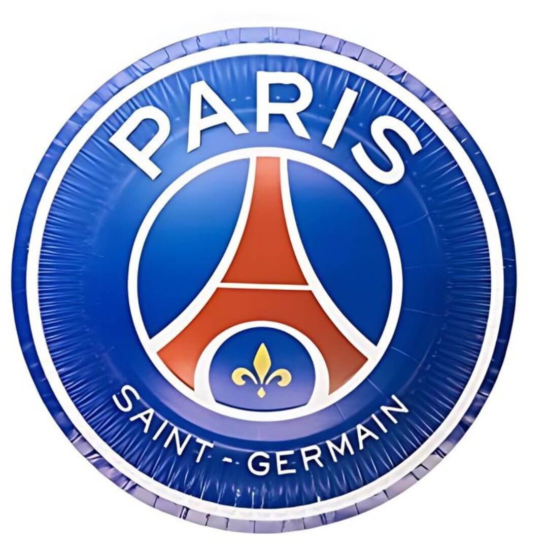 Paris Saint Germain Theme Birthday Party Decorations Set