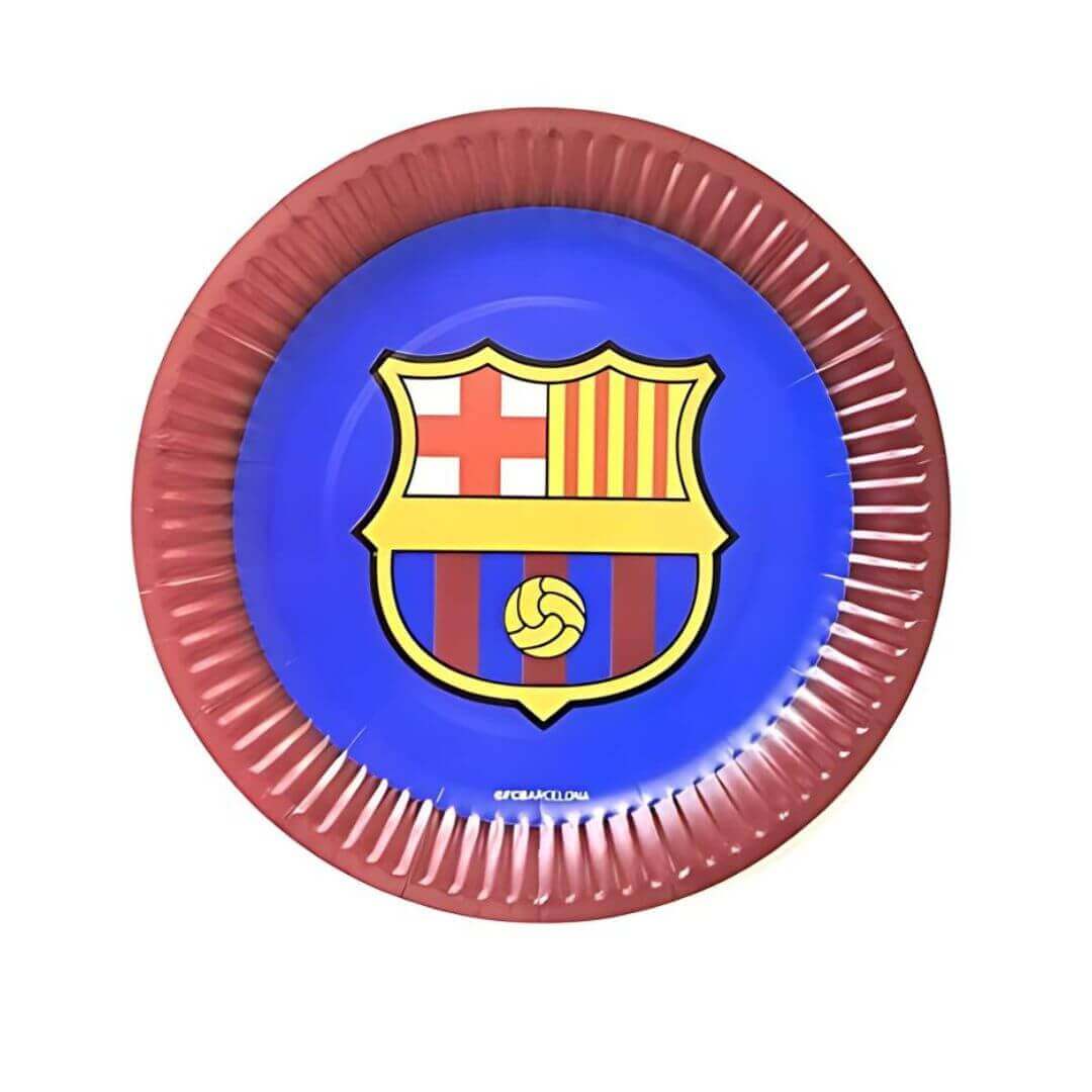 Fc Barcelona  Birthday Party Plate 9 Inches