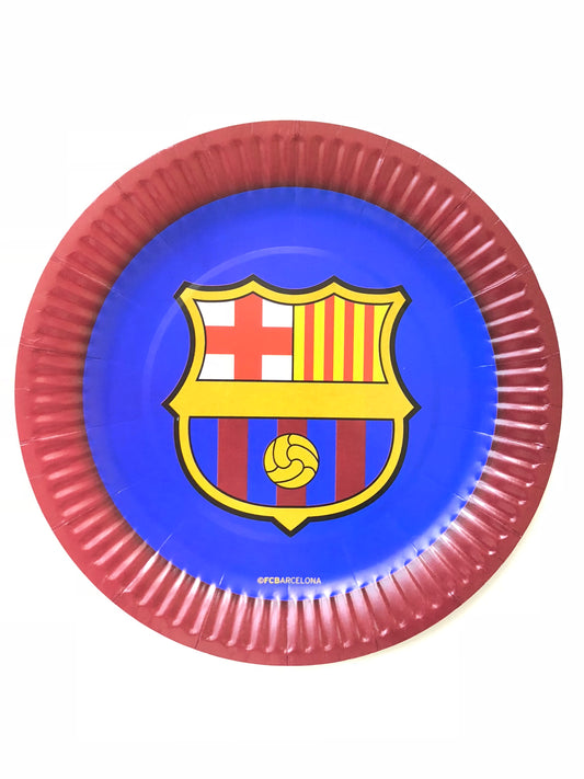 Barcelona Birthday Party Plates