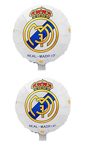 Real Madrid Birthday Party Balloon Decoration Set Kids Birthday Party  Supplies Banners Flag Pulling Cake Flag Planting Gift